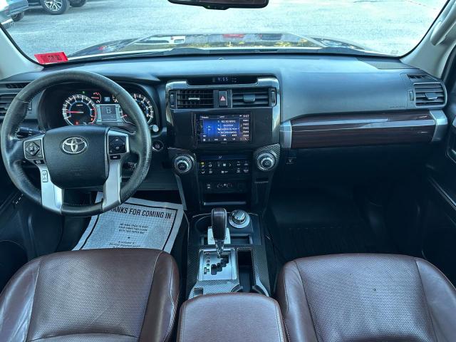 JTEBU5JR9E5166000 - 2014 TOYOTA 4RUNNER SR5 BLUE photo 9