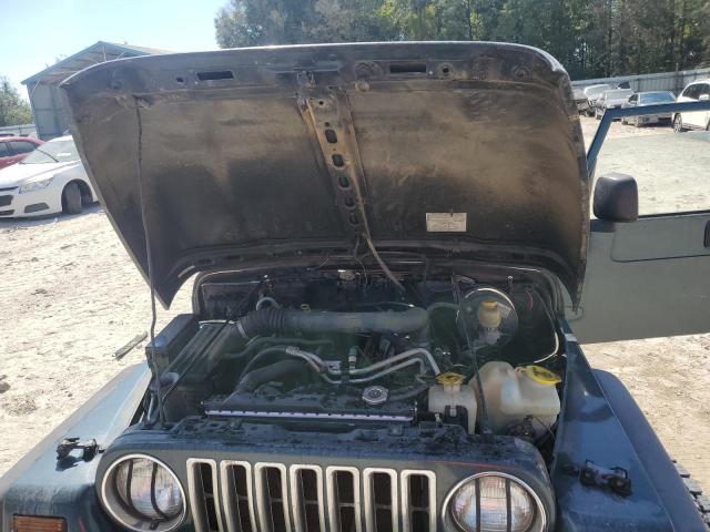 1J4FA39S65P325984 - 2005 JEEP WRANGLER X 绿色 照片 11