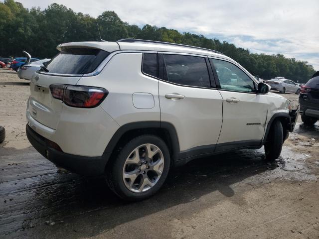 3C4NJCCB5MT531334 - 2021 JEEP COMPASS LIMITED WHITE photo 3