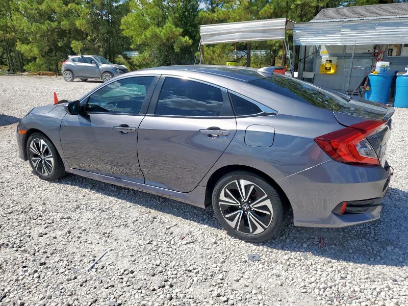 19XFC1F7XGE029647 - 2016 HONDA CIVIC EXL GRAY photo 2
