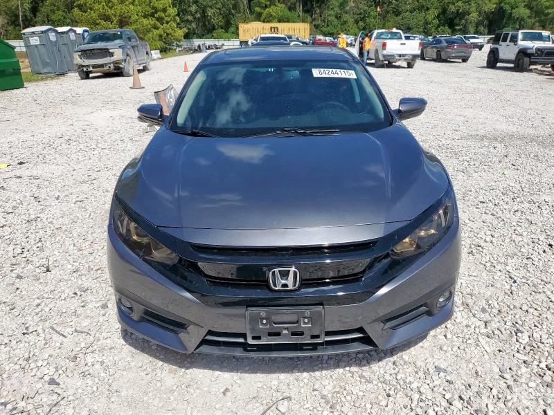 19XFC1F7XGE029647 - 2016 HONDA CIVIC EXL GRAY photo 5