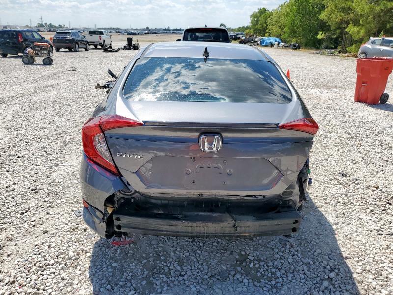 19XFC1F7XGE029647 - 2016 HONDA CIVIC EXL GRAY photo 6