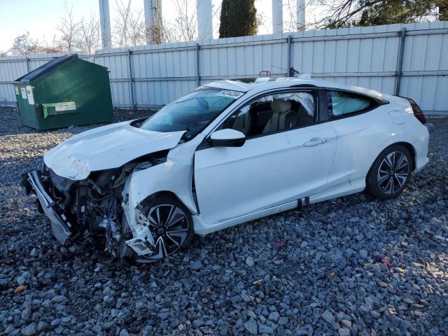 2HGFC3B74HH358465 - 2017 HONDA CIVIC EXL WHITE photo 1