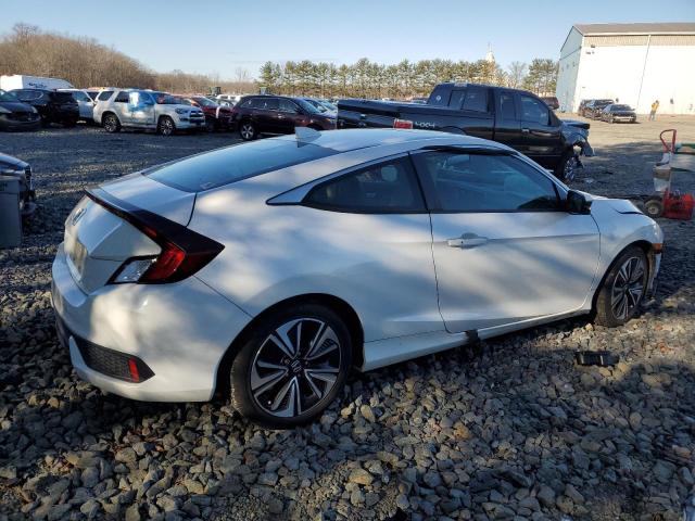 2HGFC3B74HH358465 - 2017 HONDA CIVIC EXL WHITE photo 3