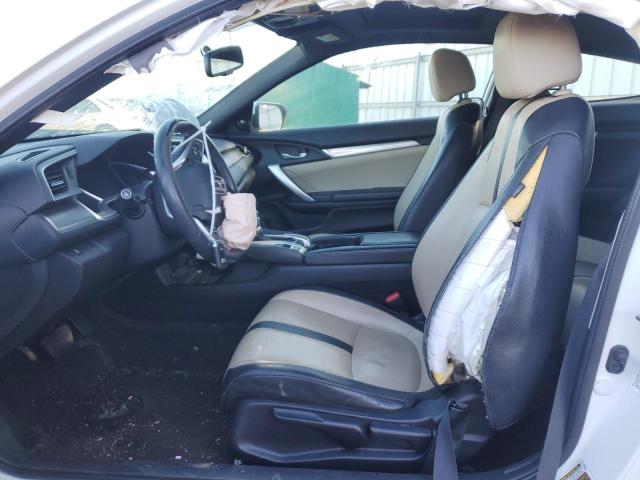 2HGFC3B74HH358465 - 2017 HONDA CIVIC EXL WHITE photo 7