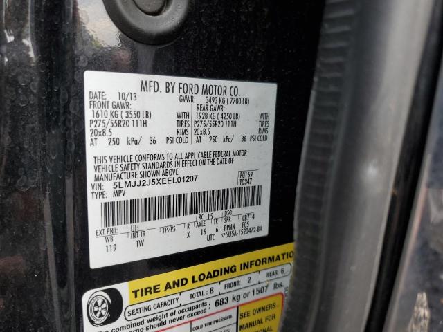 5LMJJ2J5XEEL01207 - 2014 LINCOLN NAVIGATOR BLACK photo 13