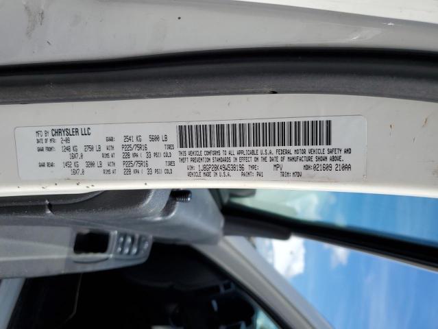 1J8GP28K49W538196 - 2009 JEEP LIBERTY SPORT WHITE photo 13