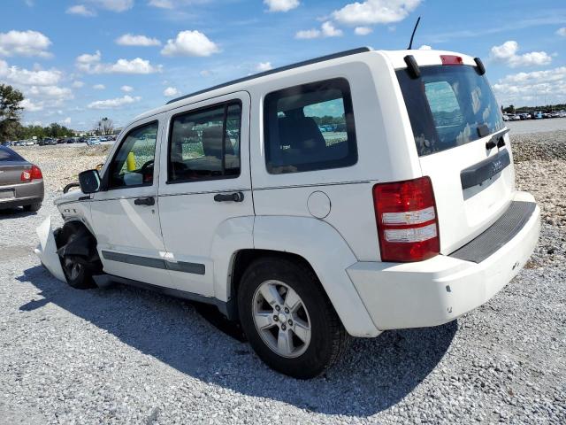 1J8GP28K49W538196 - 2009 JEEP LIBERTY SPORT WHITE photo 2