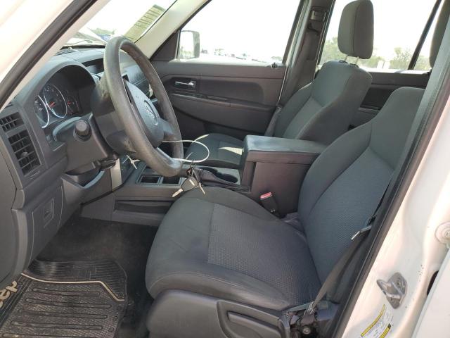 1J8GP28K49W538196 - 2009 JEEP LIBERTY SPORT WHITE photo 7