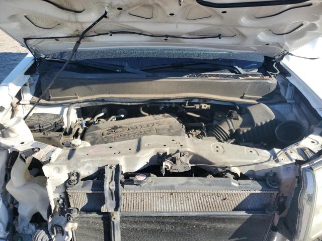 5FNYF3H53BB044968 - 2011 HONDA PILOT EXL WHITE photo 12