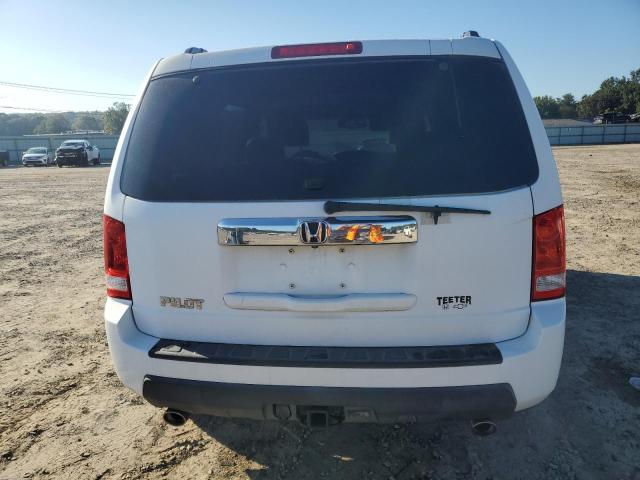 5FNYF3H53BB044968 - 2011 HONDA PILOT EXL WHITE photo 6
