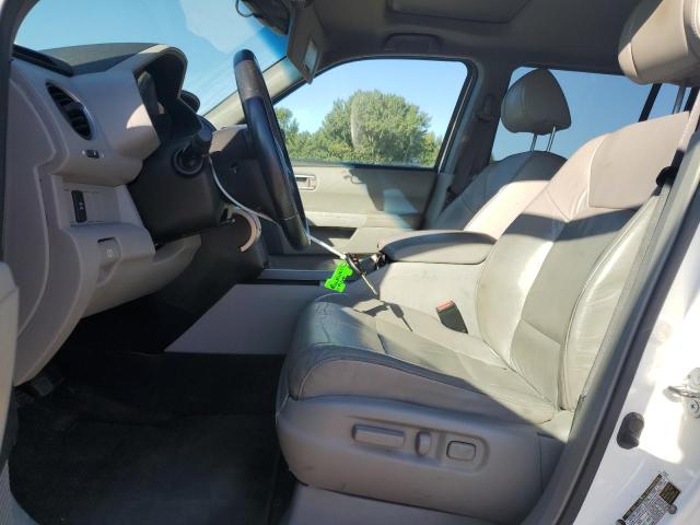 5FNYF3H53BB044968 - 2011 HONDA PILOT EXL WHITE photo 7