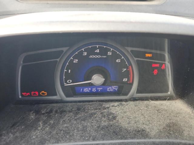 2HGFG11829H503216 - 2009 HONDA CIVIC EX SILVER photo 9