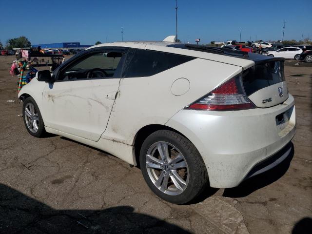 JHMZF1D63CS002326 - 2012 HONDA CR-Z EX WHITE photo 2