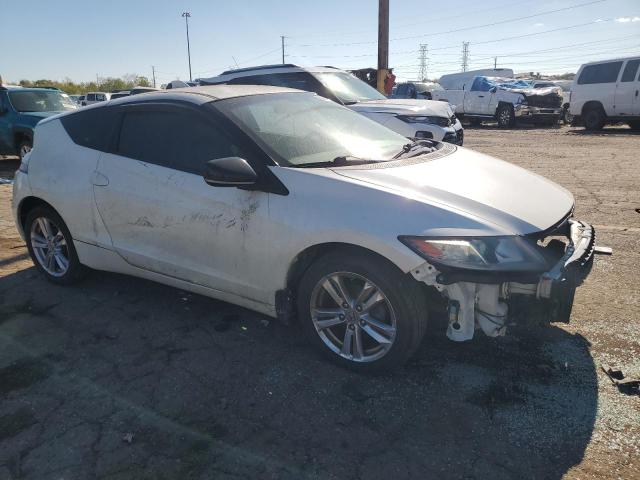 JHMZF1D63CS002326 - 2012 HONDA CR-Z EX WHITE photo 4