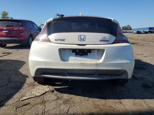 JHMZF1D63CS002326 - 2012 HONDA CR-Z EX WHITE photo 6