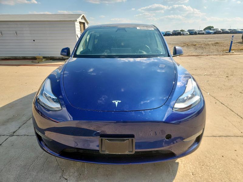 7SAYGDEE1PA088353 - 2023 TESLA MODEL Y ლურჯი ფოტო 5