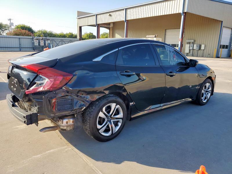 2HGFC2F53JH593674 - 2018 HONDA CIVIC LX Schwarz Foto 3