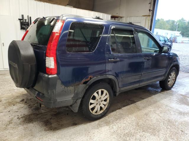 SHSRD78855U310239 - 2005 HONDA CR-V EX BLUE photo 3