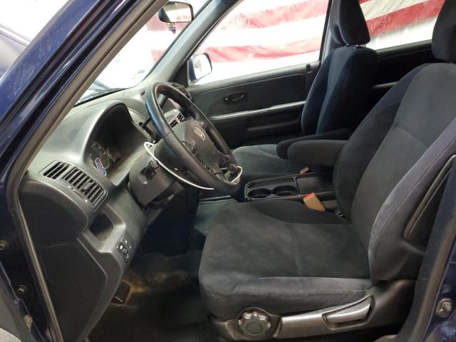 SHSRD78855U310239 - 2005 HONDA CR-V EX BLUE photo 7