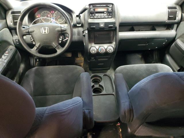 SHSRD78855U310239 - 2005 HONDA CR-V EX BLUE photo 8