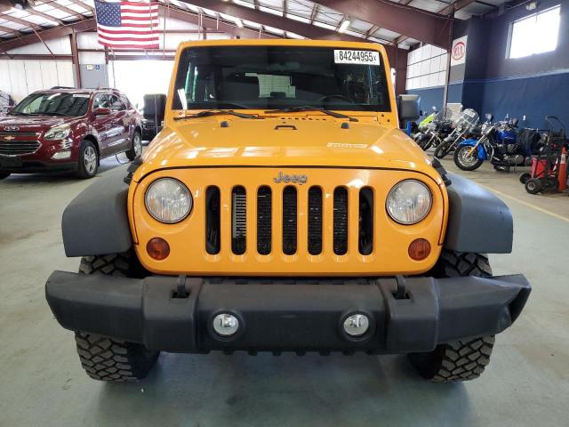 1C4AJWAG7CL166907 - 2012 JEEP WRANGLER SPORT 金色 照片 5