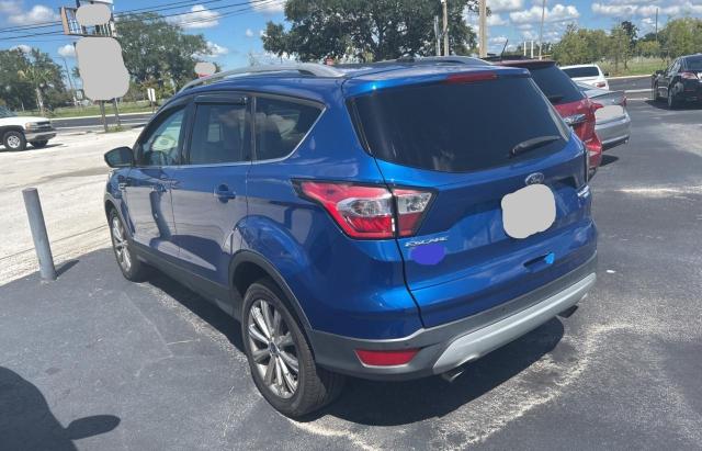 1FMCU9J95HUD95912 - 2017 FORD ESCAPE TITANIUM BLUE photo 3