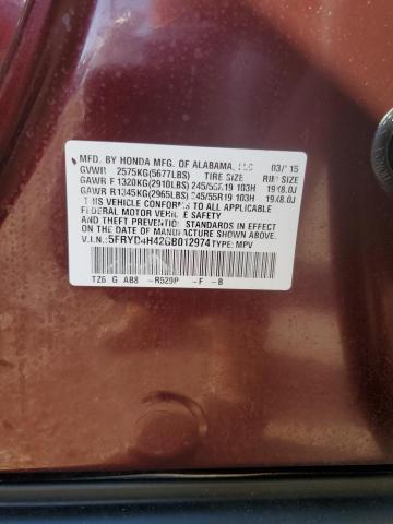 5FRYD4H42GB012974 - 2016 ACURA MDX TECHNOLOGY BURGUNDY photo 13