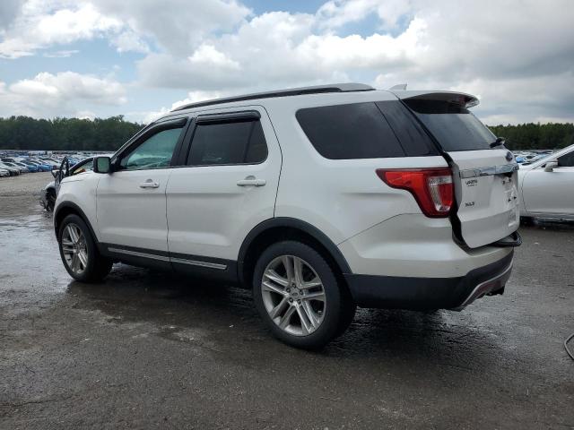 1FM5K7D82HGA92073 - 2017 FORD EXPLORER XLT WHITE photo 2