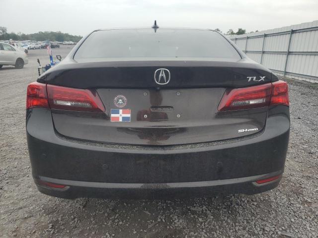 19UUB3F59FA007680 - 2015 ACURA TLX TECH შავი ფოტო 6