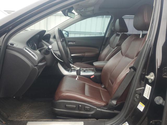 19UUB3F59FA007680 - 2015 ACURA TLX TECH შავი ფოტო 7