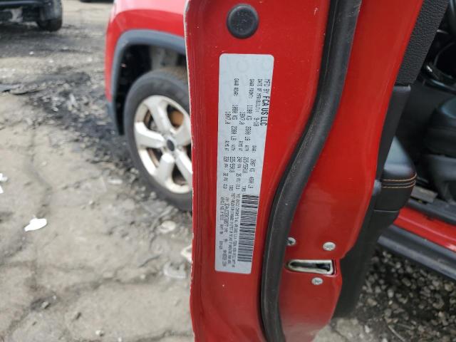 3C4NJDCB3KT638577 - 2019 JEEP COMPASS LIMITED Rouge photo 12