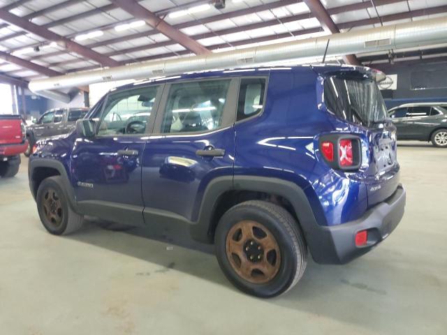 ZACCJBAB2HPF89399 - 2017 JEEP RENEGADE SPORT BLUE photo 2