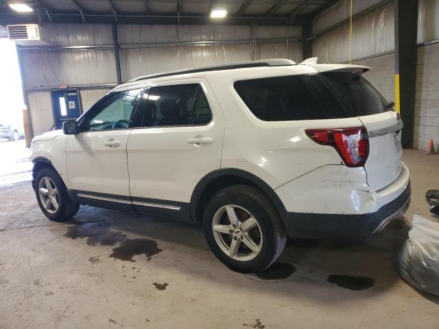 1FM5K8D84GGB38930 - 2016 FORD EXPLORER XLT WHITE photo 2