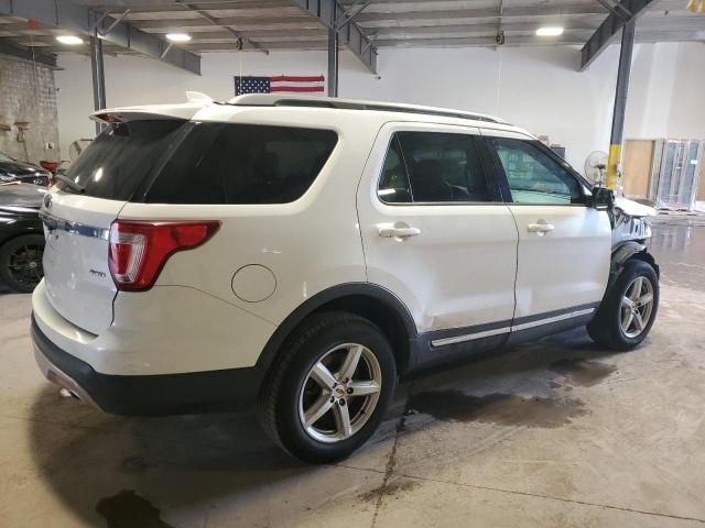 1FM5K8D84GGB38930 - 2016 FORD EXPLORER XLT WHITE photo 3