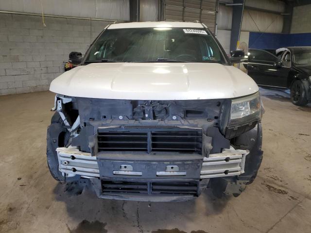 1FM5K8D84GGB38930 - 2016 FORD EXPLORER XLT WHITE photo 5