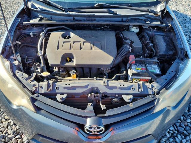 2T1BURHEXEC013465 - 2014 TOYOTA COROLLA L BLUE photo 11