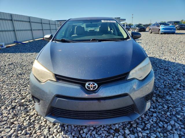 2T1BURHEXEC013465 - 2014 TOYOTA COROLLA L BLUE photo 5