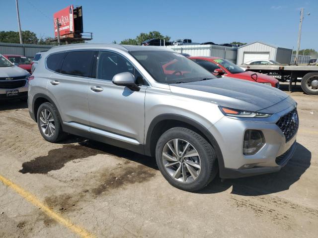 5NMS33AD0LH253603 - 2020 HYUNDAI SANTA FE SEL SILVER photo 4