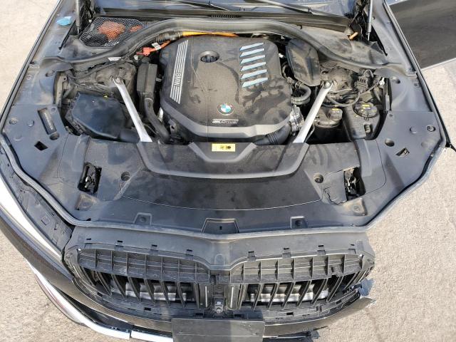WBA7W4C04LCD24152 - 2020 BMW 745XE أسود صورة 11