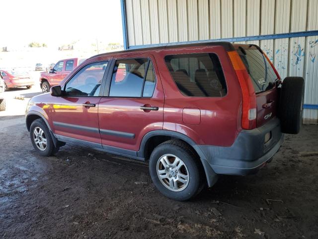 JHLRD78834C054205 - 2004 HONDA CR-V EX MAROON photo 2