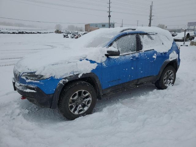 1C4PJMBX4MD186752 - 2021 JEEP CHEROKEE TRAILHAWK 蓝色 照片 1