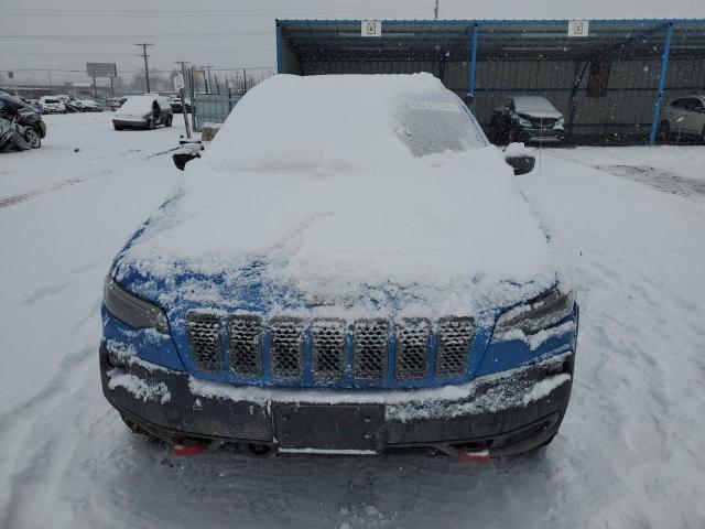 1C4PJMBX4MD186752 - 2021 JEEP CHEROKEE TRAILHAWK 蓝色 照片 5