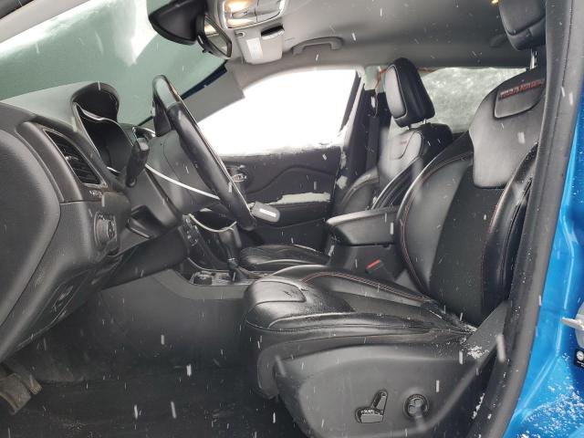 1C4PJMBX4MD186752 - 2021 JEEP CHEROKEE TRAILHAWK 蓝色 照片 7