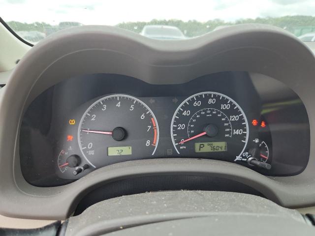 2T1BU4EE2AC490165 - 2010 TOYOTA COROLLA BASE 红色 照片 9