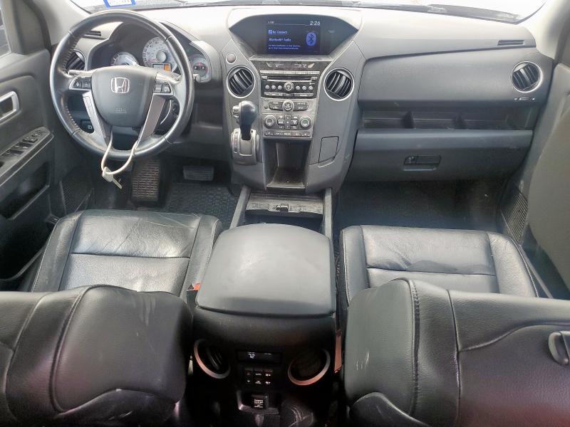 5FNYF4H57DB065556 - 2013 HONDA PILOT EXL MAROON photo 8