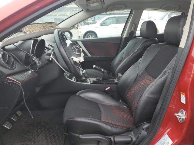 JM1BL1K35B1362707 - 2011 MAZDA SPEED 3 RED photo 7