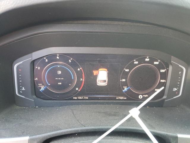 1V2SR2CA2KC599286 - 2019 VOLKSWAGEN ATLAS SEL SILVER photo 9