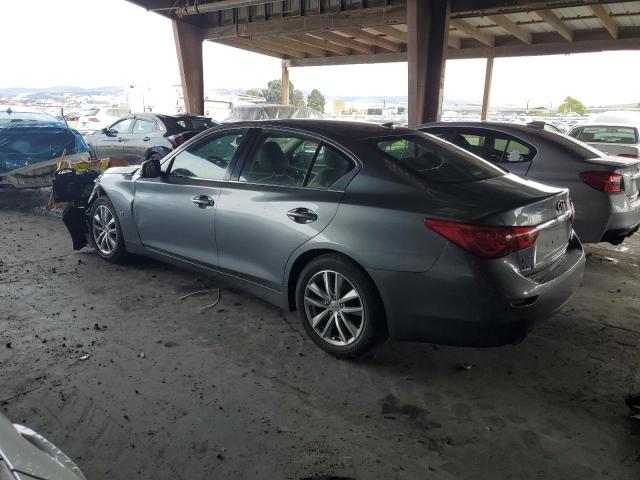JN1BV7AR2FM409461 - 2015 INFINITI Q50 BASE 灰色 照片 2