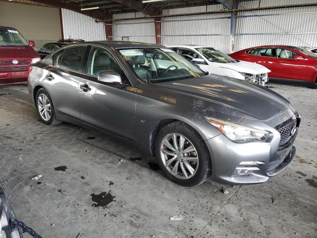 JN1BV7AR2FM409461 - 2015 INFINITI Q50 BASE 灰色 照片 4